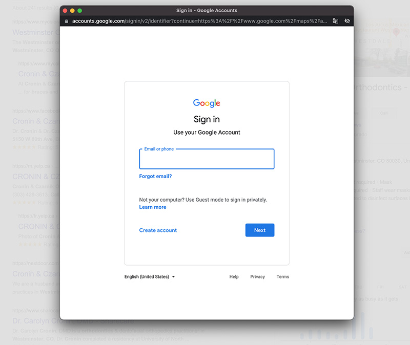 Write a Review 3 google step 2